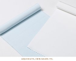 画像2: 無地半襟　塩瀬　白藍（しらあい）（11）