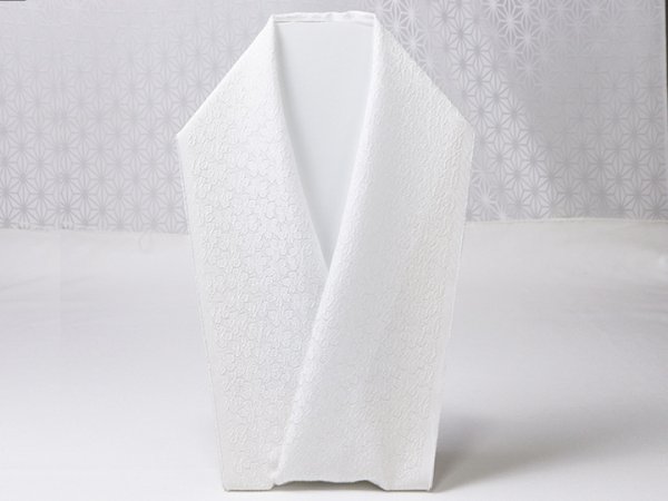 画像3: 無地半襟　ふくれ織り　小桜　白（04） (3)