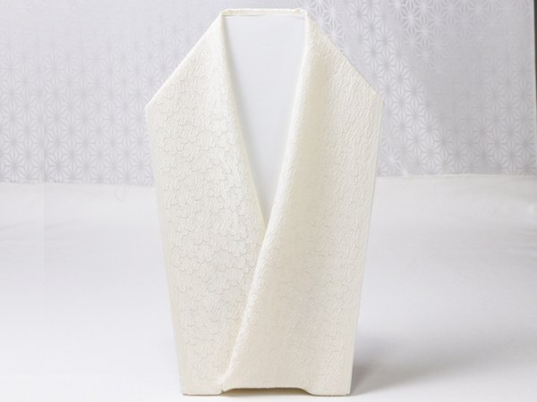 画像3: 無地半襟　ふくれ織り　小桜　クリーム（02） (3)