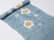 画像4: 帯揚げ　輪出し白場取り小花　舛花色（ますはないろ）／山吹茶（やまぶきちゃ）（15） (4)