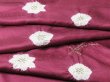 画像5: 帯揚げ　輪出し吹き寄せ　梅紫（うめむらさき）／白練（しろねり）（11） (5)