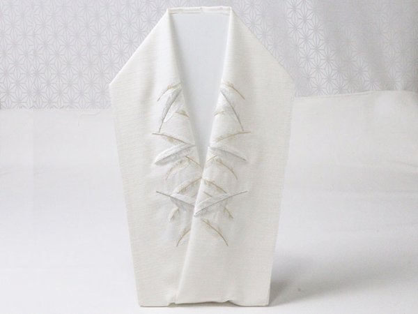 画像5: 刺繍半襟　羽根　（01） (5)