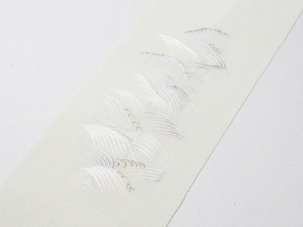 画像2: 刺繍半襟　波頭　（02） (2)