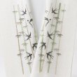 画像1: 刺繍半襟　竹燕　（01） (1)