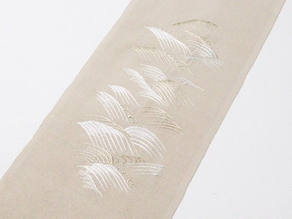 画像2: 刺繍半襟　波頭　（03） (2)