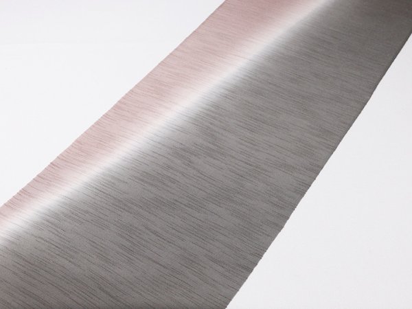 画像2: 帯揚げ　紬織二色斜め染め分け　（04） (2)