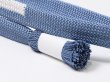 画像5: 帯締め　二重内記市松片胴砂子銀散し　（06） (5)
