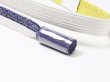 画像5: 帯締め　高麗片胴二色立別金散し　（05） (5)