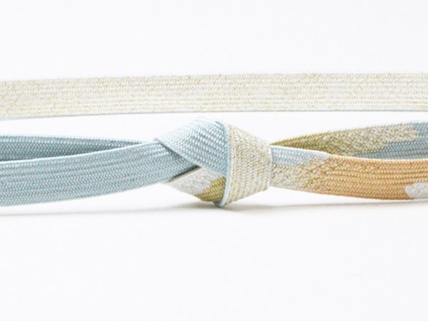 画像4: 帯締め　高麗片胴道長配色ぼかし撚房　（03） (4)