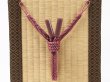 画像3: 紳士羽織紐　観世二本合わせ撚房　葡萄茶（えびちゃ）／（房）葡萄茶（えびちゃ）（01） (3)