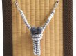 画像3: 紳士羽織紐　四津組梵天房　灰青（はいあお）（05） (3)