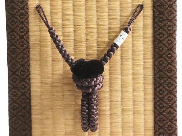 画像3: 紳士羽織紐　四津組梵天房　憲法色（けんぽういろ）（04） (3)