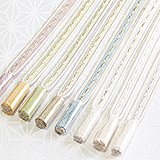 帯締め 角朝枡花青海撚房