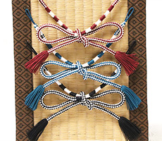 羽織紐　女中　八津切替鴨川撚房