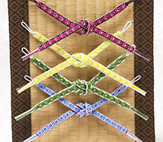 羽織紐　小桜組