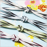 帯締め　洋角ひねり二本合わせ撚房