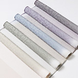 帯揚げ　防染染め分け唐草