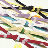 帯締め　高麗丸柄ヨロケ菊撚房