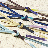 帯締め　耳高内記片銅四色〆切