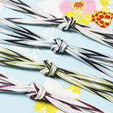 帯締め　洋角ひねり二本合わせ撚房