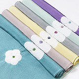 帯揚げ　輪出し小帽子に傘巻き