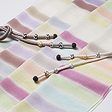 帯揚げ　七色段ぼかし（A）