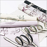 帯揚げ　鳥獣戯画