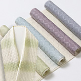 半襟　七宝段ぼかし