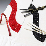 帯締め　振袖青海