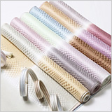 帯揚げ　二色モダン市松