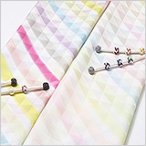 帯揚げ　うろこ七色タヅナ