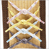 羽織紐　女短　七宝ウェーブ