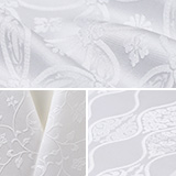 白半襟　柄　正絹紋意匠