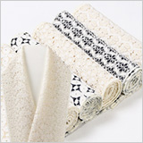 半襟　コットンレース